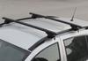 Jumpers for Conventional Roof Rails Bold Bar V1 (2 Pcs) Black for Nissan Murano 2008-2014