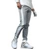 COMON GOLF Golf Pants for Golf Large Jogger Heather Gray X White Men, Wear, Pants, Trousers, Stretch, Size, Pants, Ponte, Spring/Autumn,