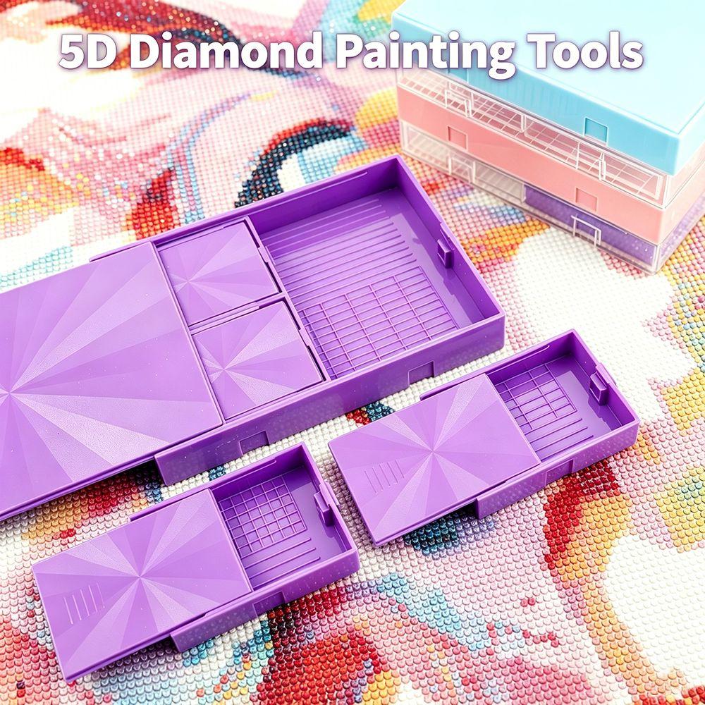 Multi-grid Diamond Painting Tray Diamond Painting Tools Diamond Sorting Plate Art Lovers