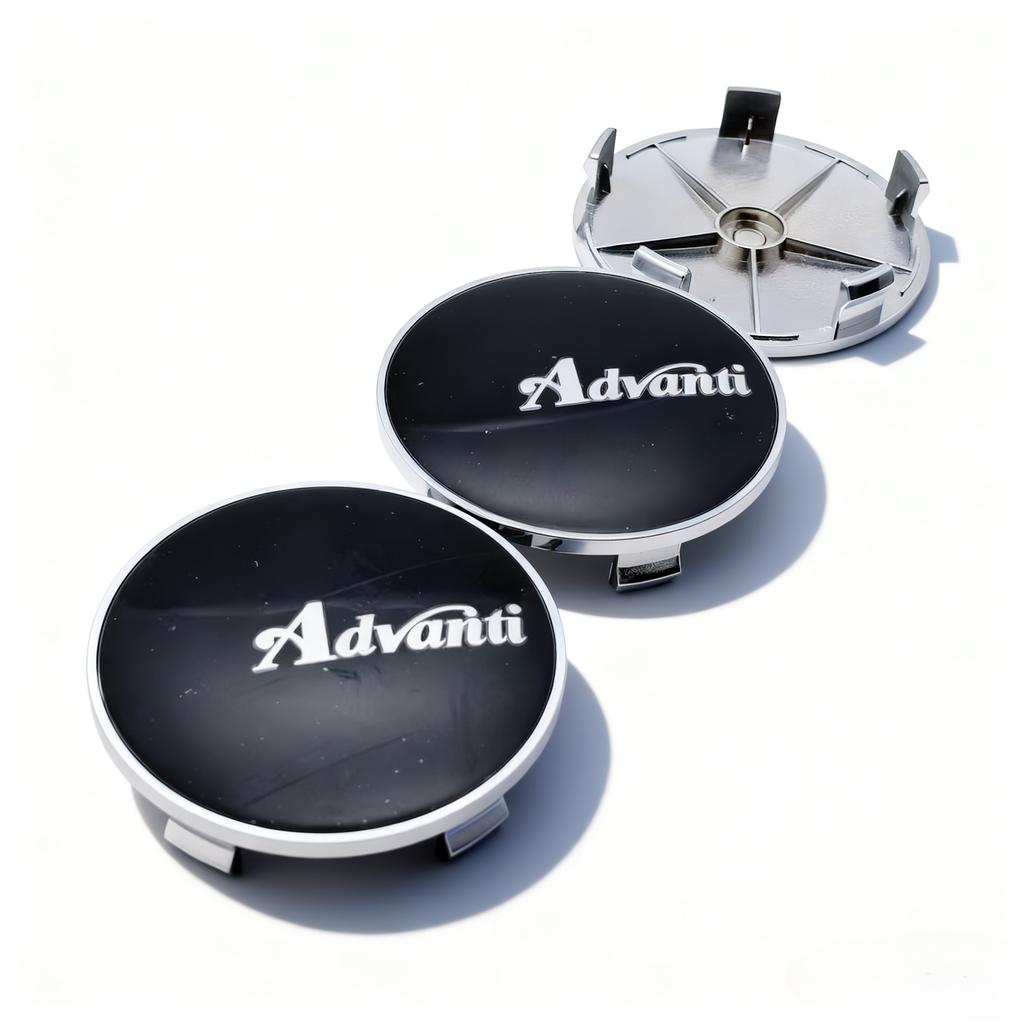 4 шт. Emblems Логотип Advanti Racing Значок Центральные Колпачки Ступицы Колес Автомобиля 68 ММ 63 ММ Колеса Колпачок Ступицы Колпачки Диска Крышка Замена Автомобильные Аксессуары