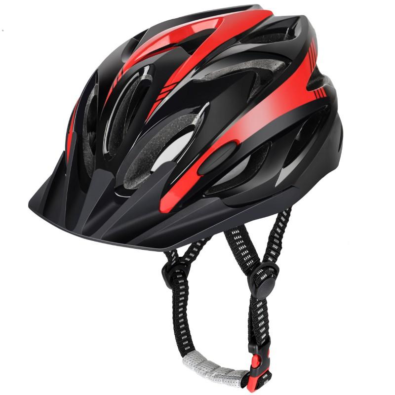 Adult Cycling Helmet With Visor Breathable Mountain Road Bike Men Women Unisex