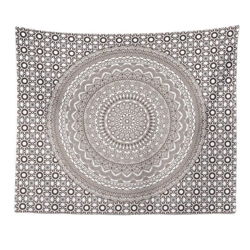 Домашний Декор Мандала Гобелен Бохо Этническая Прикроватная Сцена Фон Ткань Висит Пляжное Полотенце