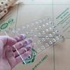 Стенд для демонстрации ювелирных часов и серег Прозрачная перфорированная панель Акриловая перфорированная дисплейная доска Декоративная задняя панель для витрины магазина