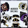 Плюшевая игрушка Murder Drones, швейцар, аниме плюшевая игрушка, кавайная плюшевая кукла, игрушка УЗИ, плюшевая кукла персонажа мультфильма, мягкие игрушки для детей