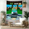 Spongebob Squarepants Wall Decor Tapestry Art For Pet Memorial Birthdaywedding Party Backdrop Family Gift