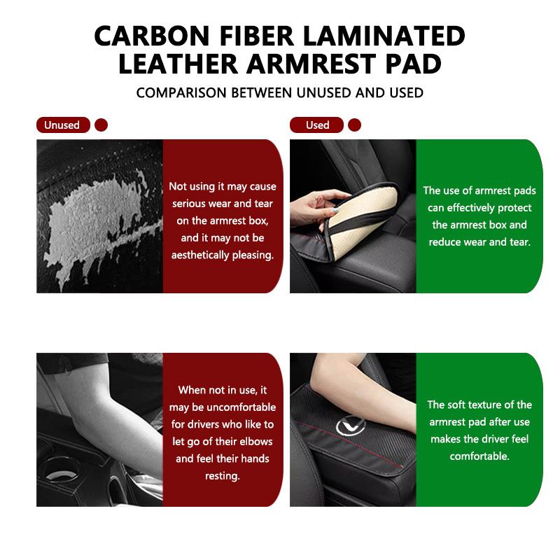 Car Center Console Box Protector Pad Armrest Mat Non-slip Cover For Lexus IS350 ES350 IS250 IS460 IS220h IS300 LX570 UX250h