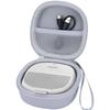 Lebakort Storage Case Compatible with Bose SoundLink Micro Bluetooth Speaker, Portable Wireless Speaker (Off-White)