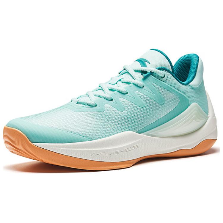 Anta Jianshan 2.5 Удобные Модные Амортизирующие Износостойкие Дышащие Низкие Баскетбольные Кроссовки Мужские кроссовки Ледяной-голубой 112521604-2