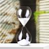 15/30 Minutes Glass Time Hourglass Timer Transparent Crafts Decoration Nordic Glass Droplet  Gift