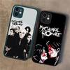 Чехол-бампер My Chemical Romance Rock Band Матовый Защитный Чехол Для IPhone 16 15 14 13 12 11 Pro Max X XS MAX Защитный Чехол