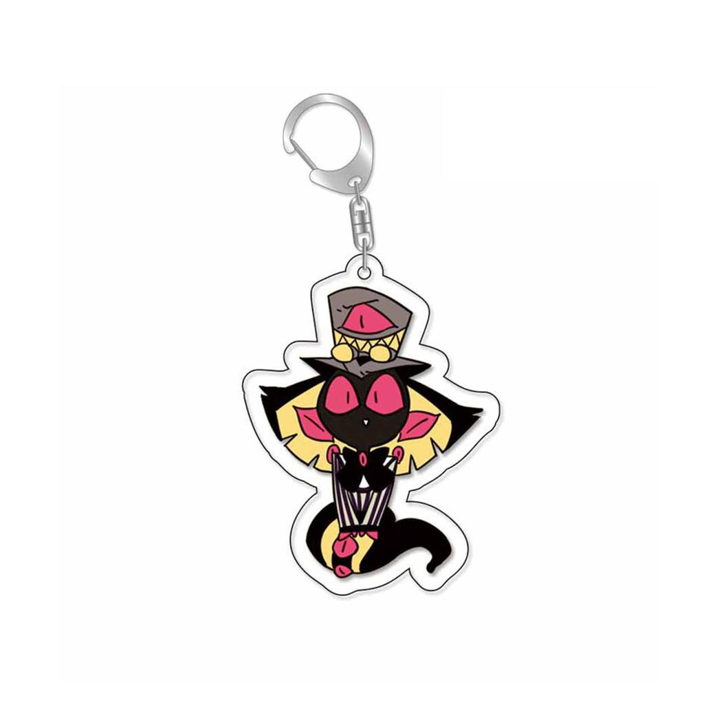 Акриловый брелок для кукол, брелок для ключей с мультяшной куклой вокруг аниме