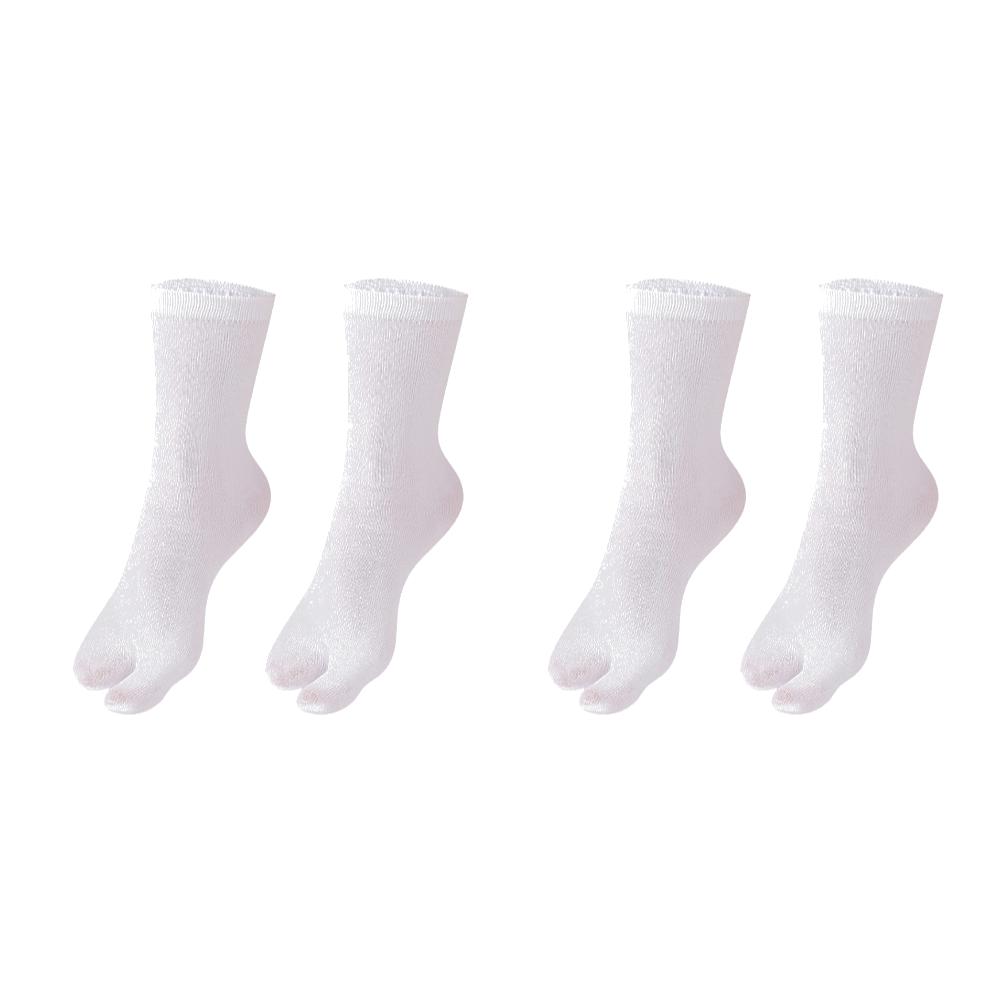 1-5 шт. женские/мужские унисекс сандалии шлепанцы с разрезом два носка японские кимоно носки с двумя пальцами дезодорирующие дышащие длинные носки