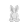 Rabbit Candle Holder Mold Easter Bunnies Resin Mold for DIY Candle Holder Tealight Holder Easter Decor Gypsum Ornament