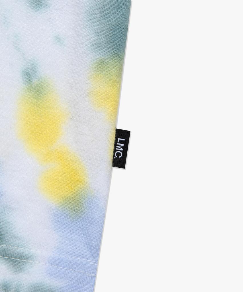LMC Tie Dye Mushroom Long Slv Tee Yellow