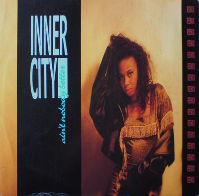 12-дюймовая пластинка INNER CITY - Ain't Nobody Better (Ремикс) TENR252 10 Records 1989 UK Танцевальная и Электронная Музыка Б/У