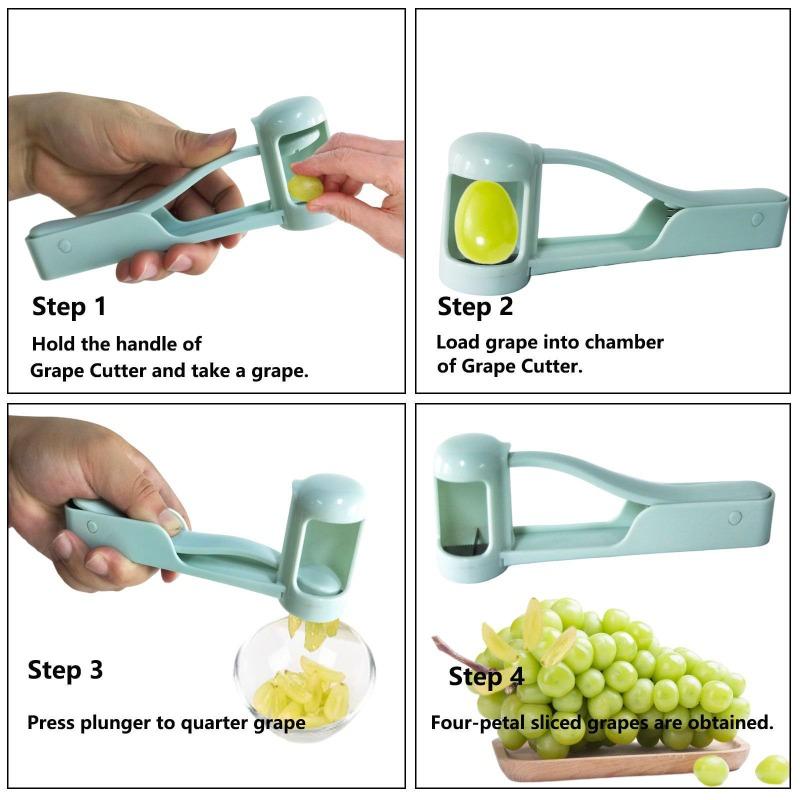 GrapeCutter Grape Slicer Fruit Slicer Fresh Fruit Cherry Tomato Separator Kitchen,Dining & Bar Fruit & Vegetable Tools & Gadgets