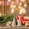 Christmas Tree Candles,Cedar Tree Candles, Beautiful Christmas Decorations, Christmas Eve Candles, Handmade Christmas Gift Candles