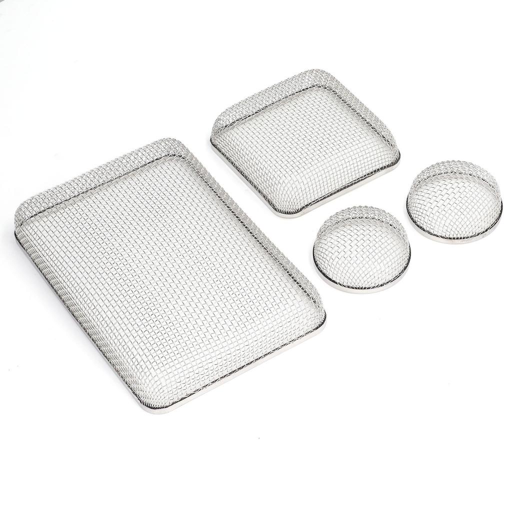 Комплект сетчатых экранов для автофургона из нержавеющей стали, вентиляционные крышки для печей, экраны для защиты от летающих насекомых с пружиной