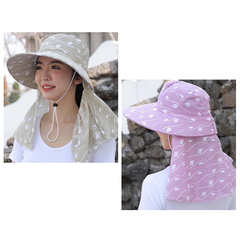Женская шляпа от солнца, защита от ультрафиолета, шляпы для рыбалки, охоты, походов, широкополая панама, летняя маска, защитный чехол, кепки с козырьком для улицы