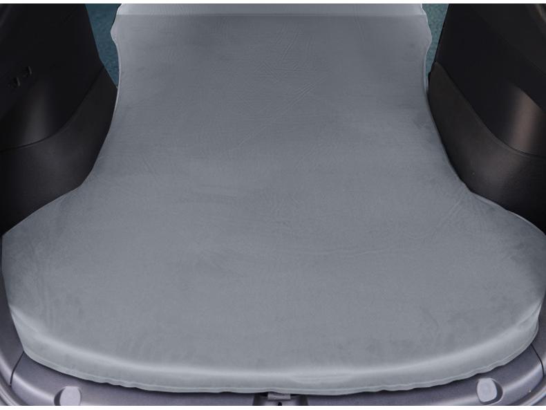 Inflatable-Free Car Mattress for Tesla Model Y/3: Rear Trunk Travel Bed for Camping