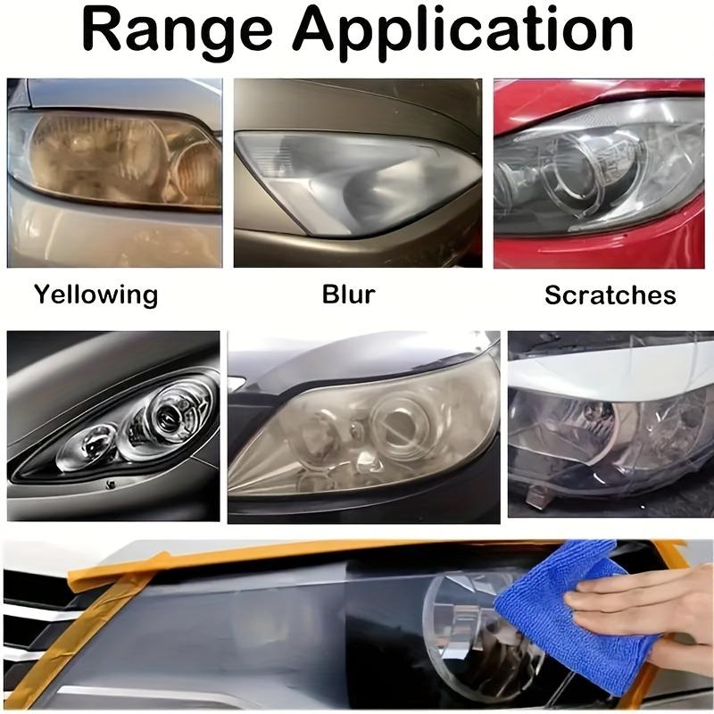 Крем для ремонта фар: Восстанавливает окисленные, пожелтевшие, поцарапанные, мутные фары - Усиливает эффект кристалла