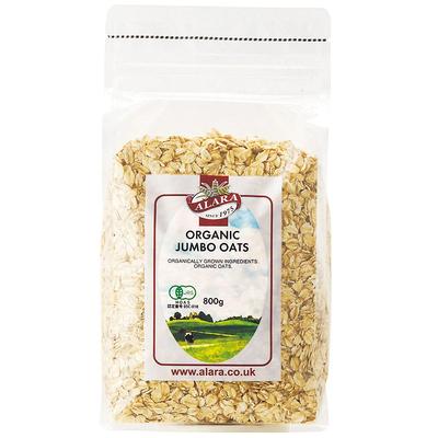 Arara Organic Jumbo Oats 800 г 1 упаковка (8 сумок)