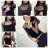 Summer Lady Sexy See Through Mesh Shirts Blouse