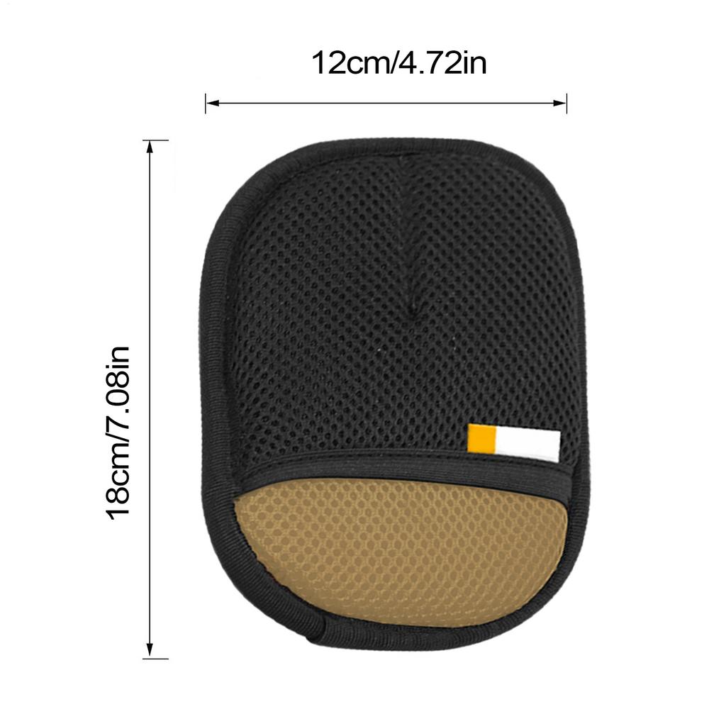 Двойные перчатки для удаления шерсти питомцев электростатические Щетка для удаления кошачьей шерсти Липкая расческа для кошачьей шерсти Мытье Удаление шерсти Инструмент для груминга