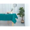 Rectangular Coated Tablecloth with Stain-resistant Treatment Peacock Blue 145 X 240 Cm