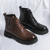 Новые мужские модные повседневные ботинки martin в британском стиле, уличная профессиональная обувь для инструментов, мотоциклетные ботинки