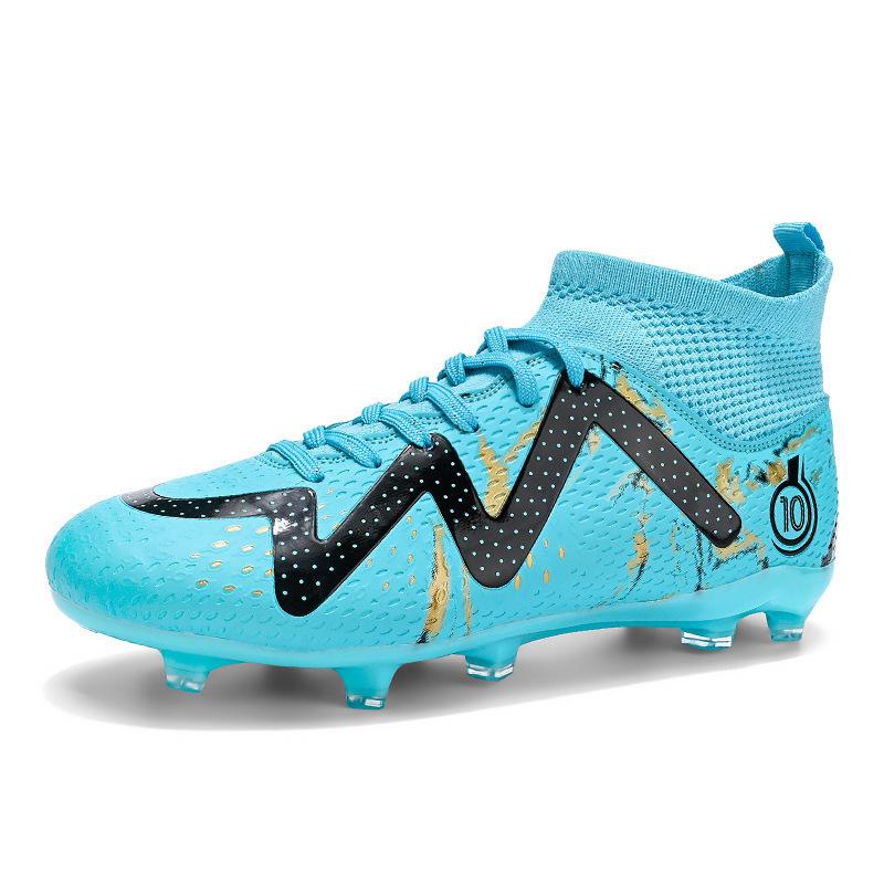 Ronaldo X10 adult long nails broken nails football shoes men's artificial turf training competition sports shoes women