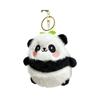 Panda Plush Keychain Short Plush Bag Accessory Cross-border Gift**