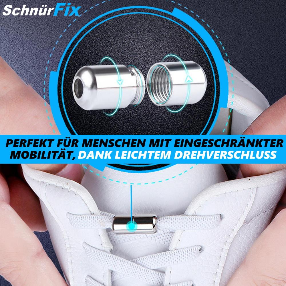 SCHNÜRFIX шнурки быстросъемные без завязывания шнурки эластичные плоские