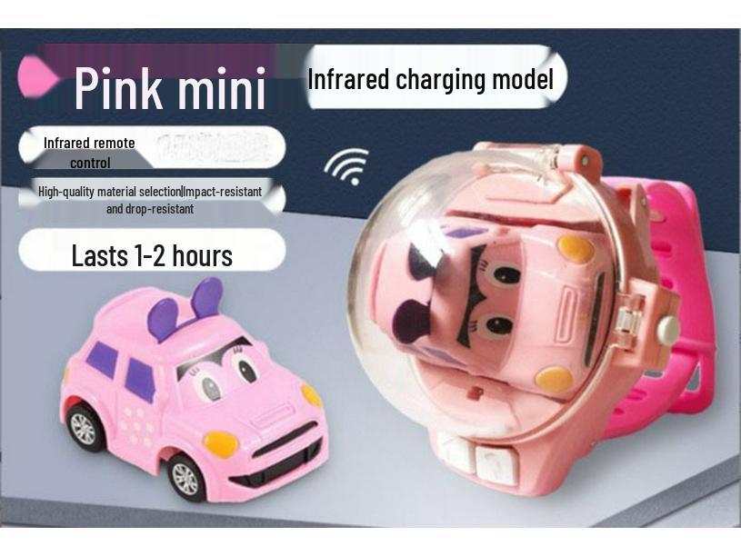 Children's Remote Control Engineering Vehicle Toy - G Watch Model (White Rabbit Capybara)