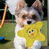 Bite Resistant Interactive Dog Throw Toy Squeak Sound Pet Teeth Cleaning Toy  Puppies Use