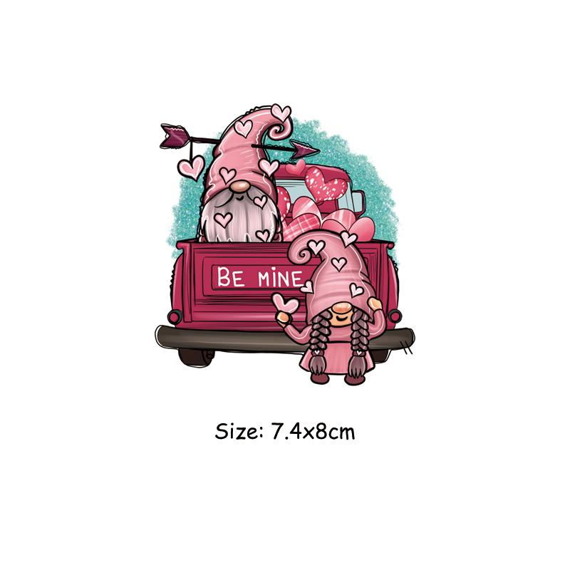 Нашивки для одежды для влюбленных, наклейки для одежды с Днем Святого Валентина, Parches Ropa, теплопередача, для мужчин и женщин, DIY, гладильная нашивка, новинка