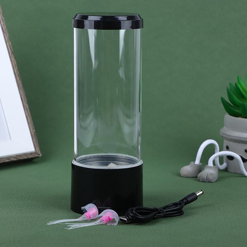 1Pc Color Changing Jellyfish Lamp Usb/Battery Powered Table Night Light Children'S Gift Home Bedroom Decor Kids Birthday Gifts