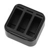 Battery Charger 3 Port Battery Charging Hub For Osmo Action 4 3 with Storage for 3 Memory Cards Action Camera