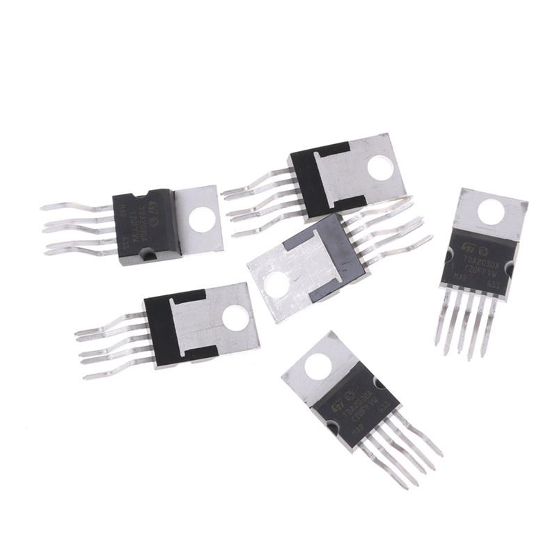 6 шт. TDA2030A TO-220 18 Вт Hi-Fi усилитель 35 Вт драйвер интегральная схема