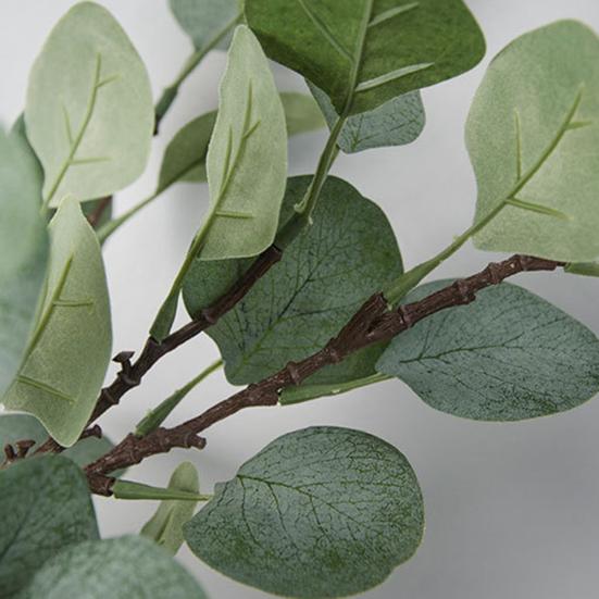 1шт искусственный эвкалипт зелень свадебный декор завод DIY свадебный букет венок