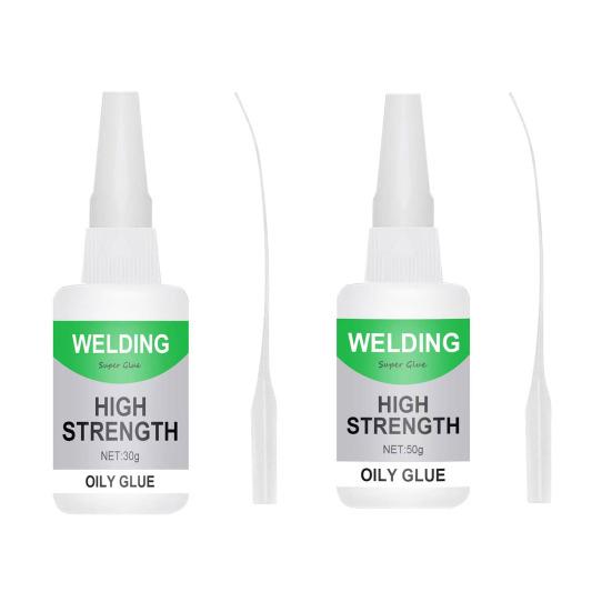 Welding Glue Strong Adhesion Quick Drying Waterproof Instant Bonding Precise Application High-efficiency Universal Welding High-Strength Oily Glue