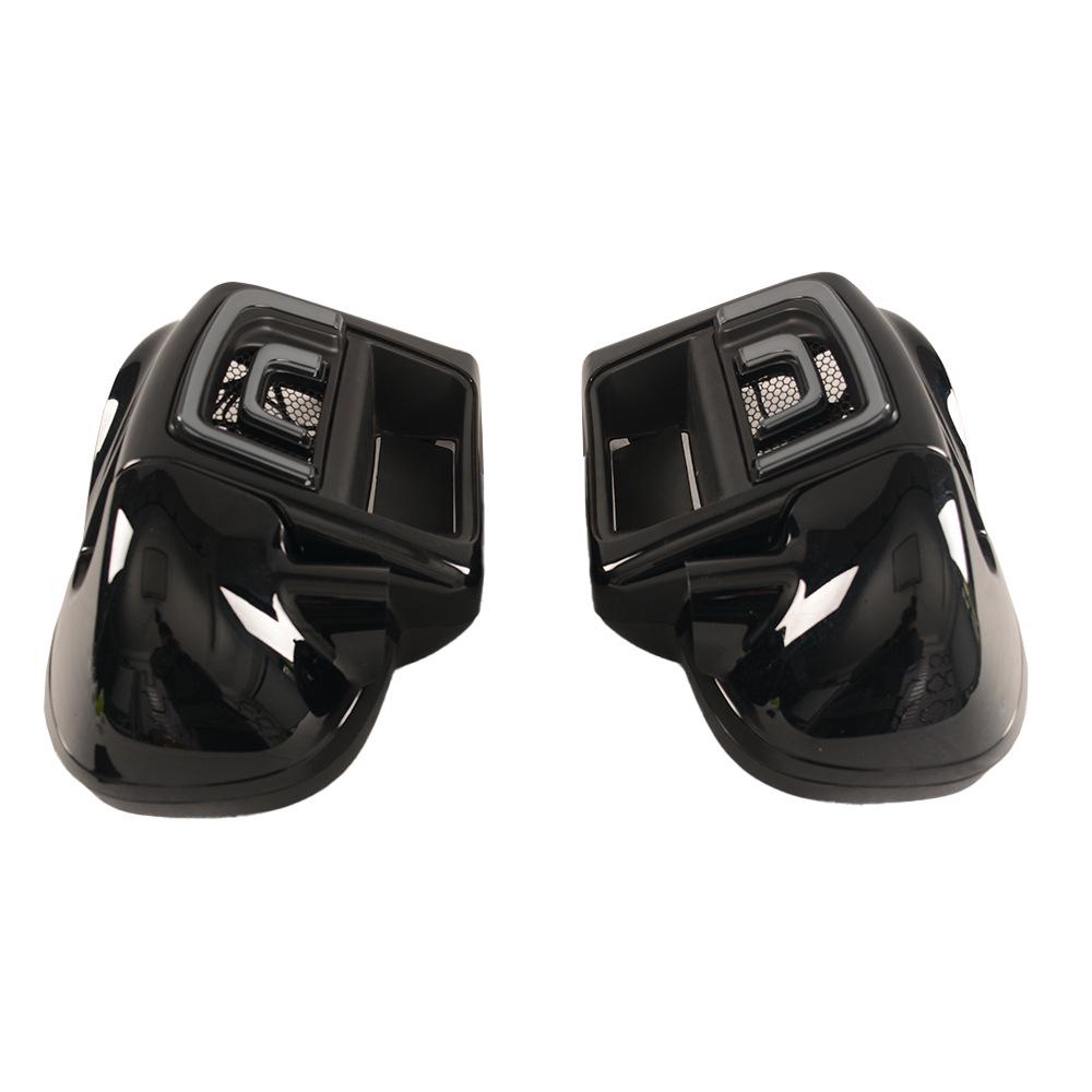 Harley-Davidson Sportster & Softail 2014-2023 Black Motorcycle Leg Guards