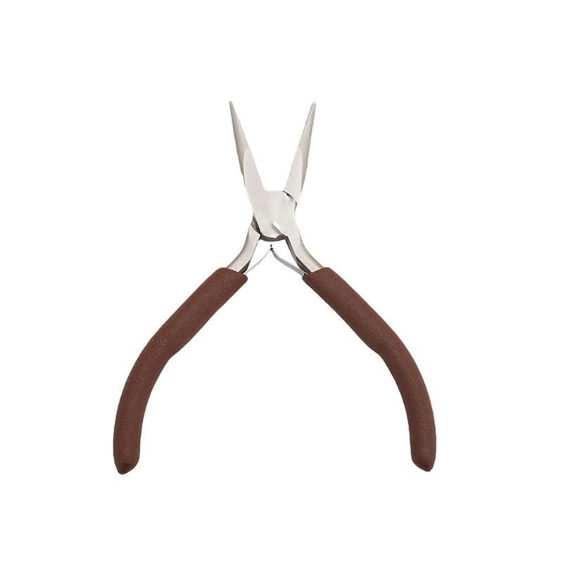 Плоскогубцы для ювелиров с конфигурацией двойного круглого наконечника для точной гибки петель и работы с проволокой