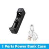Universal Battery Charger for 18650 18500 16340 14500 With LED Indicator Cable 3.7V Rechargeable Lithium Battery USB Charging Adapter