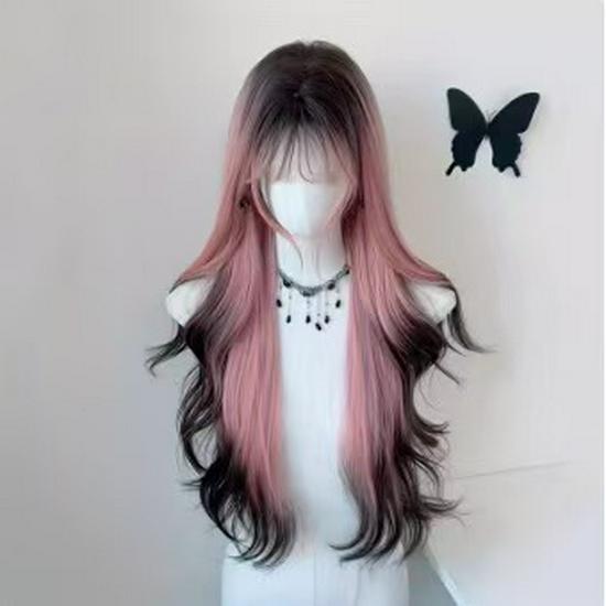 Женский парик разных цветов: Пушистый, Универсальный, Легкий в уходе, Идеально подходит для повседневной носки или Хэллоуина