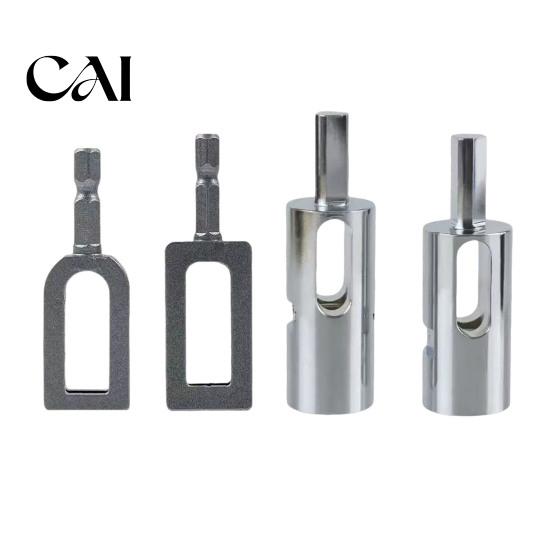 Wire Twisting Tool Electric Drill Tool, Heavy Duty Twister for with 1/4" Ranch Fence Hex Shank, Professional Fencing, Rebar Tying, Construction, Alloy