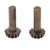 2Pcs RC Car Bevel Gear Metal Iron Heavy Duty Gears Set for WLtoys 110 104001 RC Car Crawler