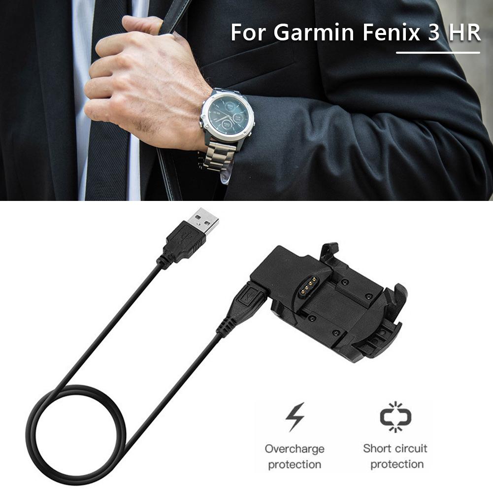 for Garmin Fenix 3/3 HR Clip Charger Cable 80cm USB Charging & Data Transfer for Fenix 3 Sapphire/Quatix 3/Tactix Bravo Smartwa