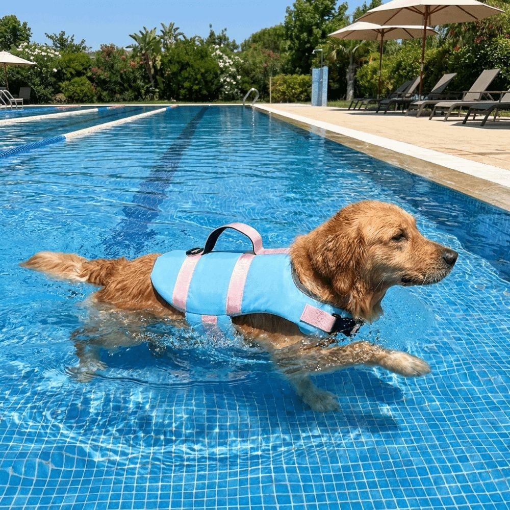 High Flotation Dog Life Jacket Adjustable Pet Surfing Costume Dog Swimming Clothes for Dogs Cats