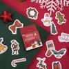 46 Pcs/box Christmas Happy Valley Decoration Stickers Scrapbooking Stickers For Journal Planner Diy Crafts Scrapbooking Diary